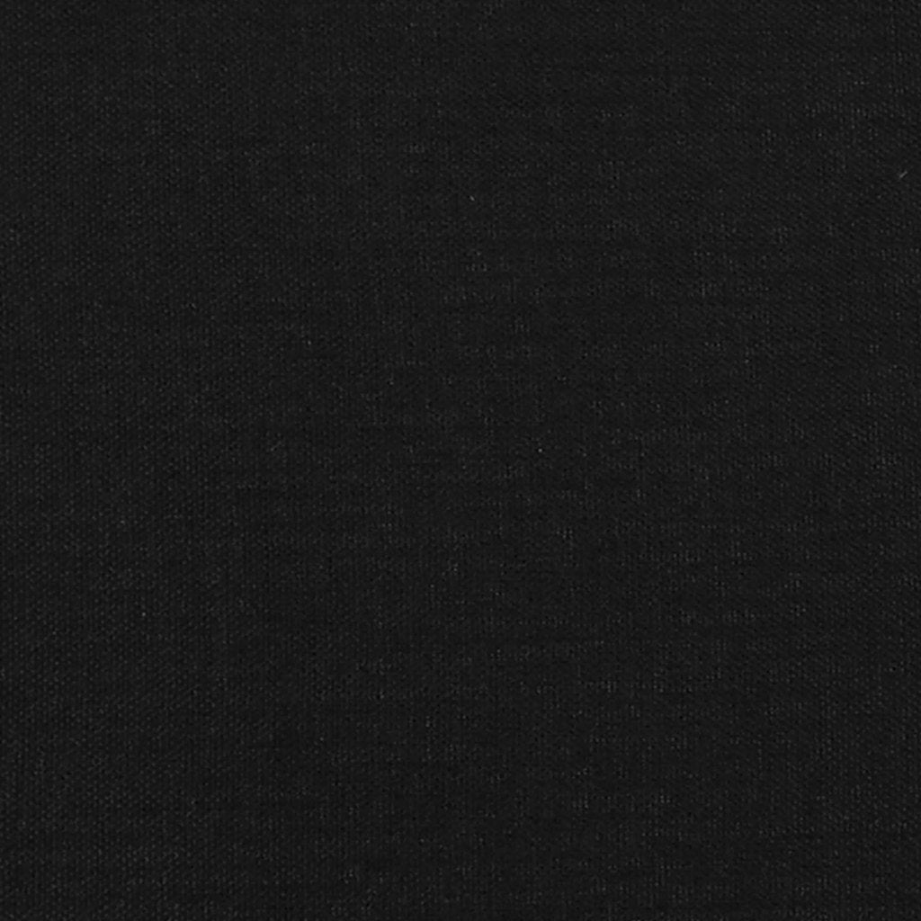 Boxspringbett mit Matratze Schwarz 120x190 cm Stoff