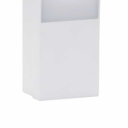 LED-Außenwandleuchten 2 Stk. Weiß Aluminiumdruckguss