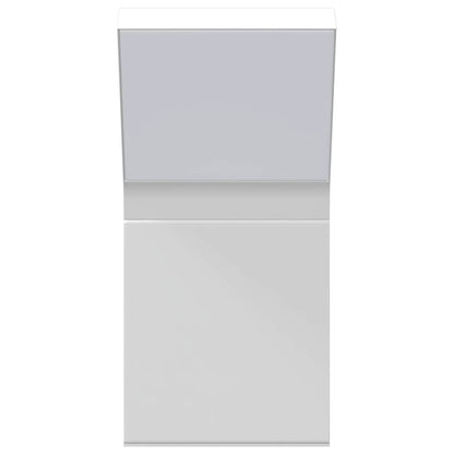 LED-Außenwandleuchten 2 Stk. Weiß Aluminiumdruckguss