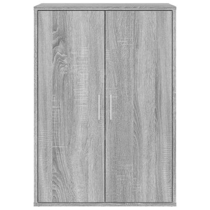 Sideboards 2 Stk. Grau Sonoma 60x31x84 cm Holzwerkstoff
