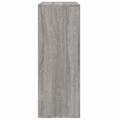 Sideboards 2 Stk. Grau Sonoma 60x31x84 cm Holzwerkstoff