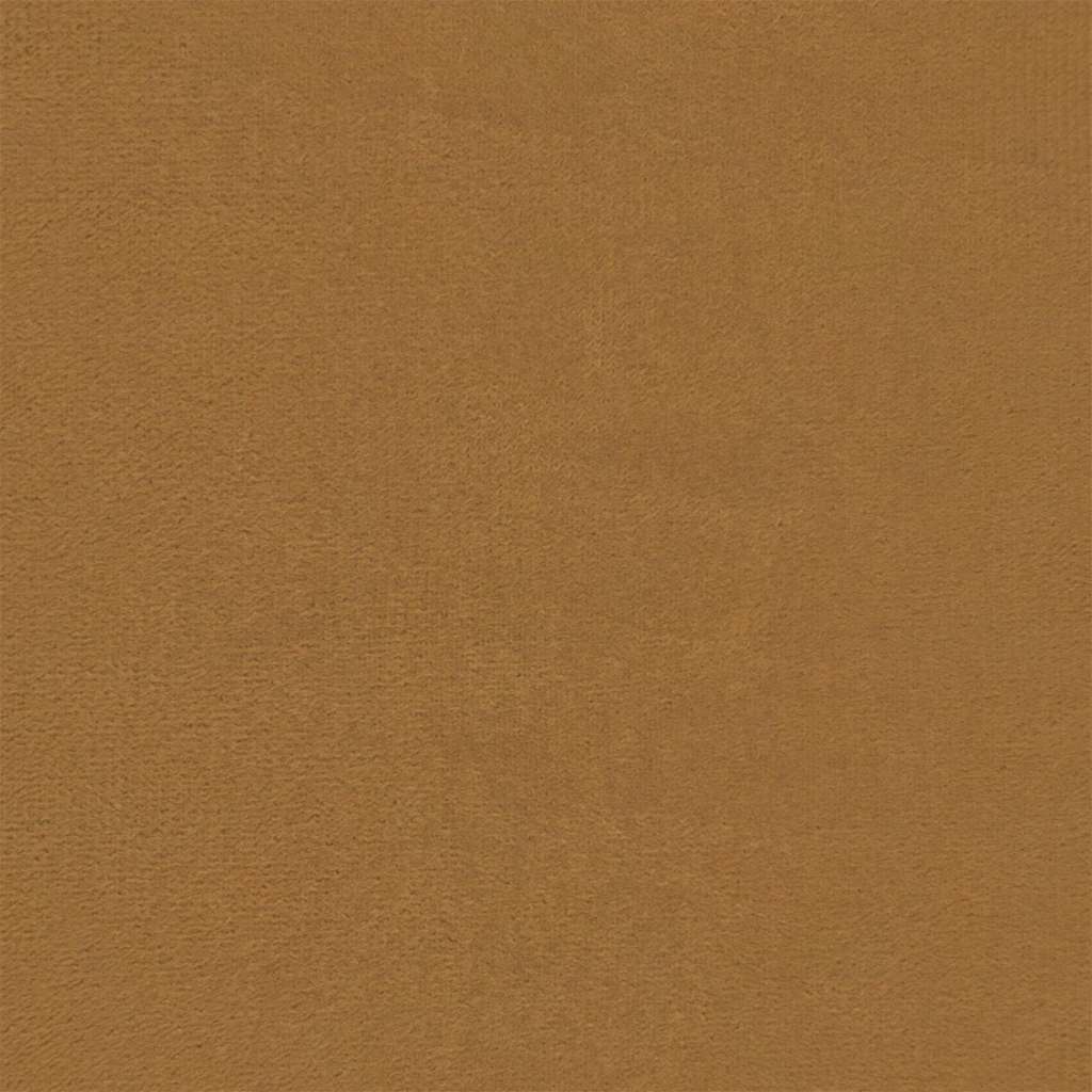 3-Sitzer-Sofa Braun 180 cm Samt