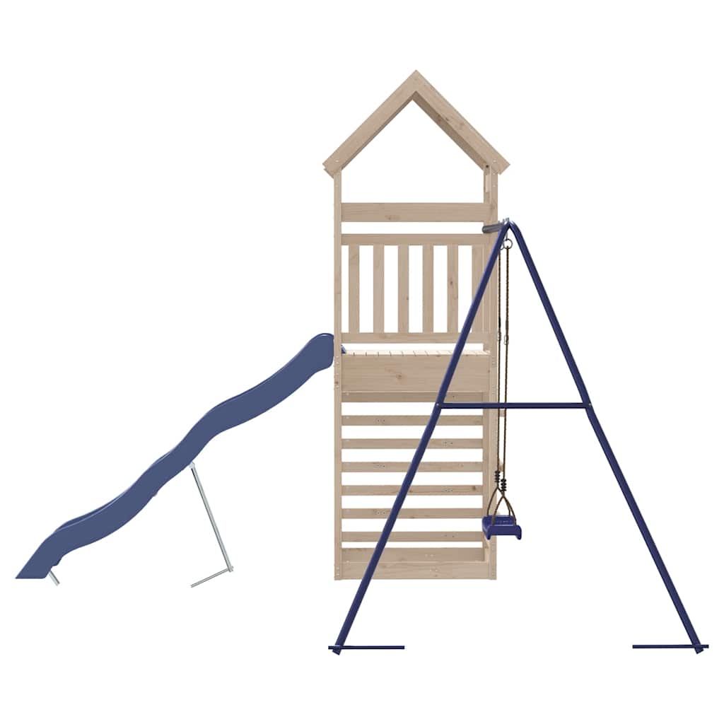 Spielturm Massivholz Kiefer