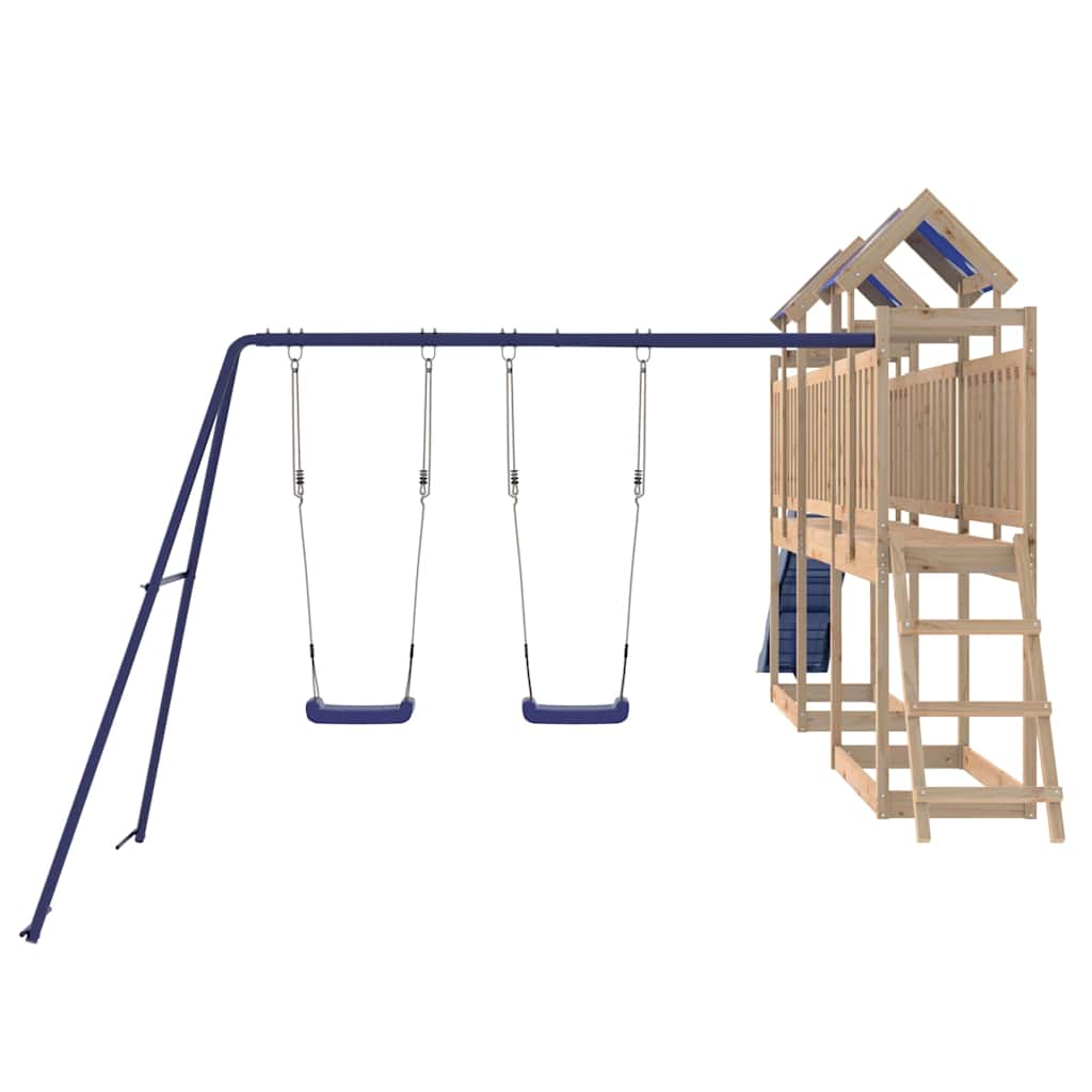 Spielturm Massivholz Kiefer