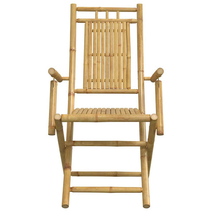 3-tlg. Bistro-Set Bambus