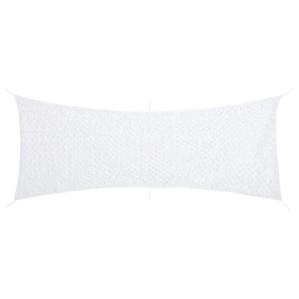 Tarnnetz mit Aufbewahrungstasche 525x205 cm Weiß