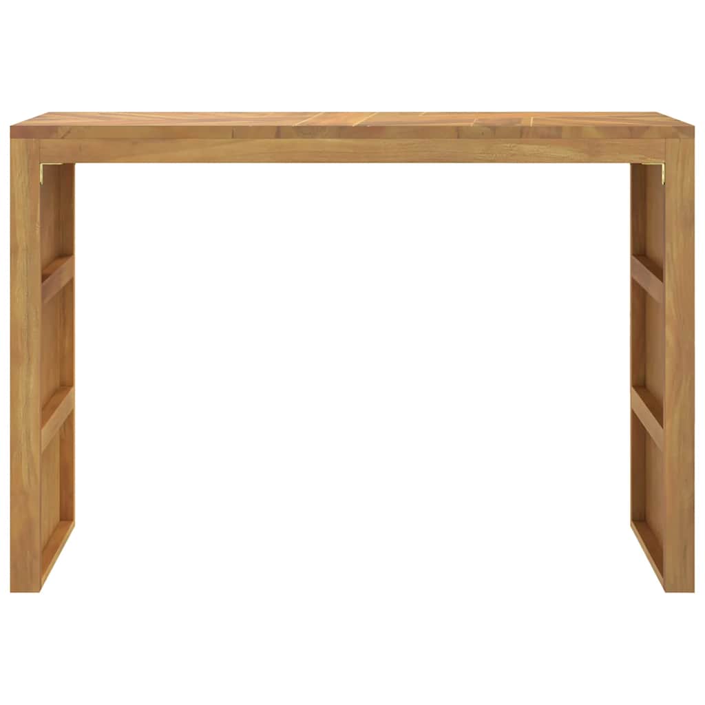 Konsolentisch 110x35x75 cm Massivholz Teak