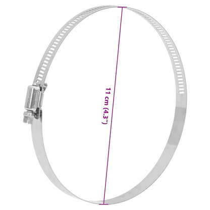 Schlauchschellen 6 Stk. 91-110 mm Edelstahl 304