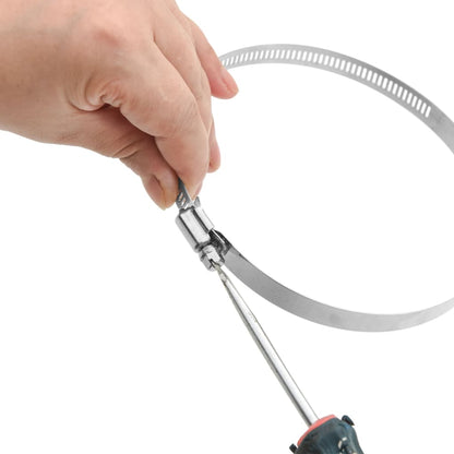 Schlauchschellen 6 Stk. 91-140 mm Edelstahl 304