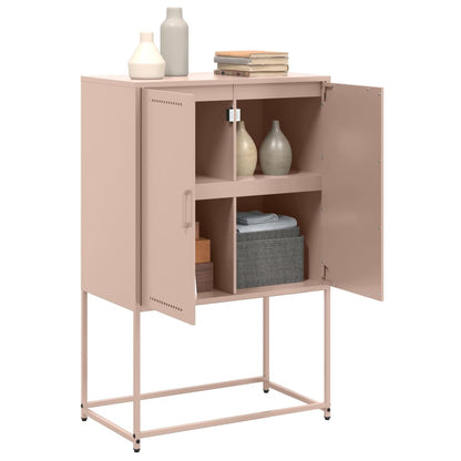 Highboard Rosa 68,5x38,5x107 cm Stahl