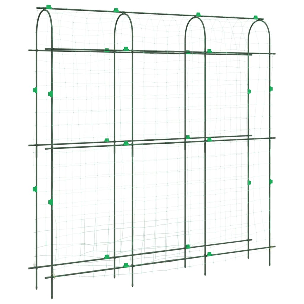 Pflanzennetz U-Rahmen 181x31x182,5 cm Stahl