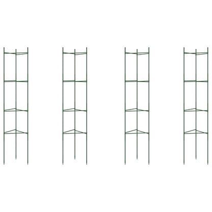 Tomatenkäfige 4 Stk. 154 cm Stahl und PP