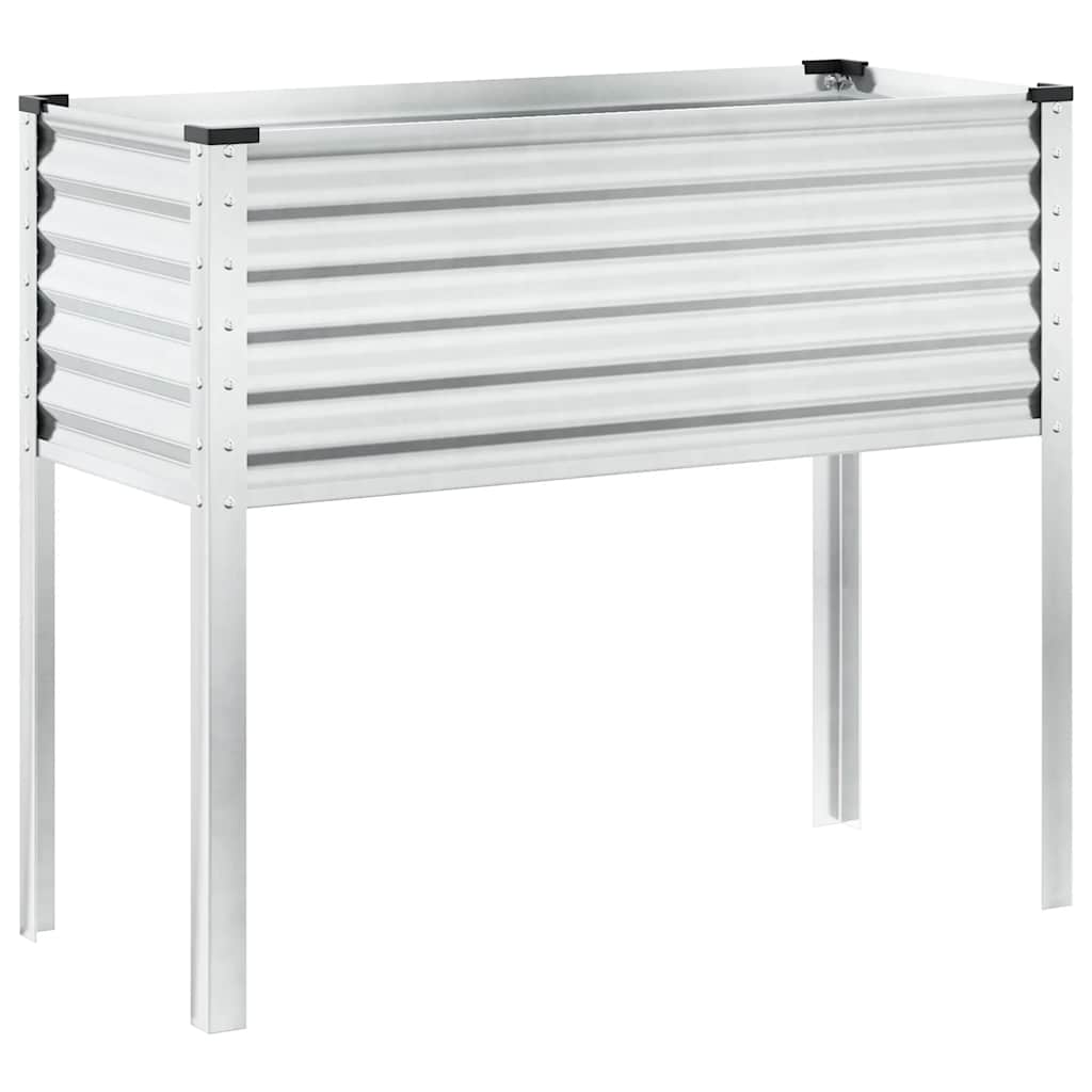 Gartenpflanzgefäß 100 x 45 x 90 cm Verwitterungsstahl