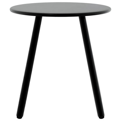 Gartenstuhl-Set 3-tlg. Schwarz Poly Rattan