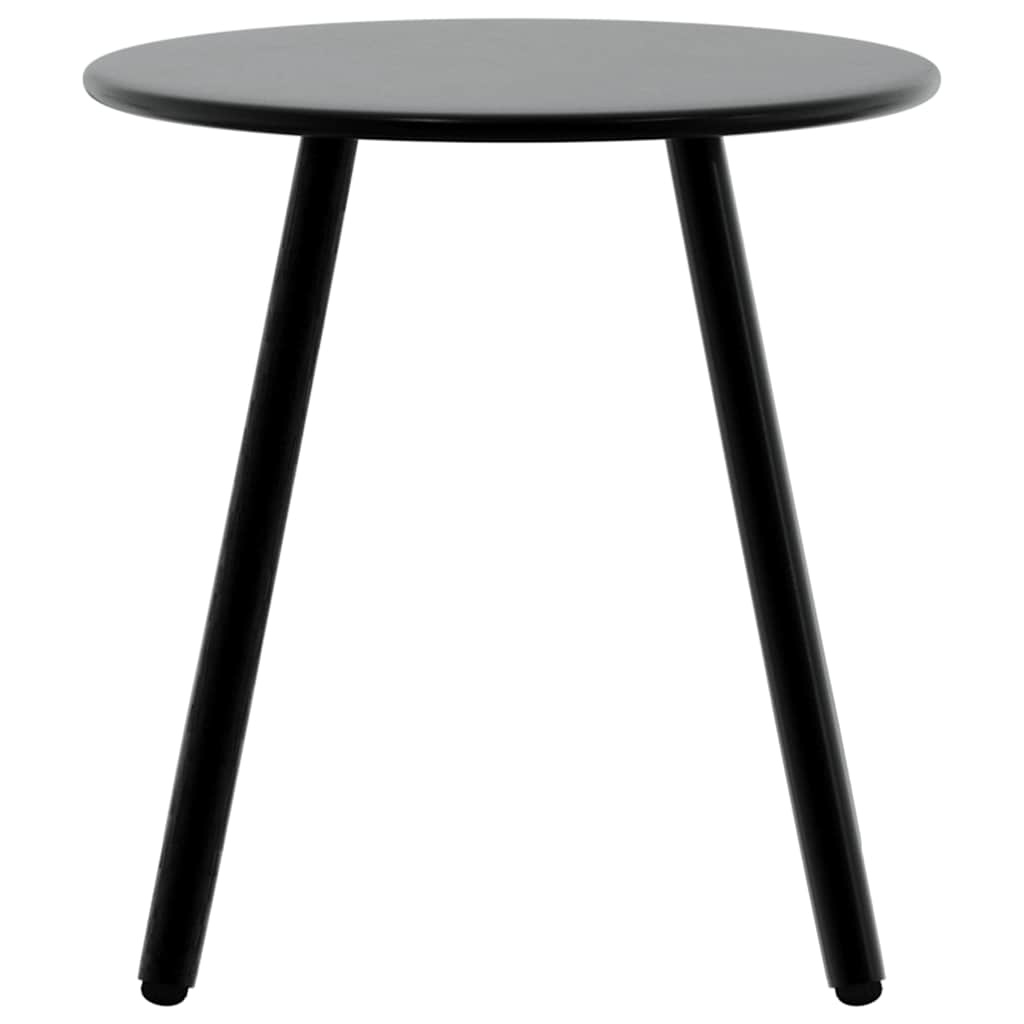 Gartenstuhl-Set 3-tlg. Schwarz und Gelb Poly Rattan