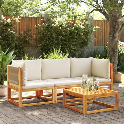 Gartensofa-Ecke mit Kissen Holz Akazie & Seil
