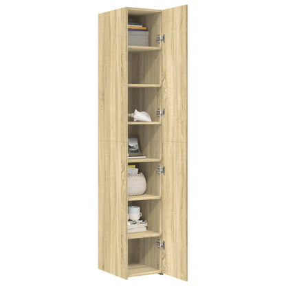 Highboard Sonoma-Eiche 30x42,5x185 cm Holzwerkstoff