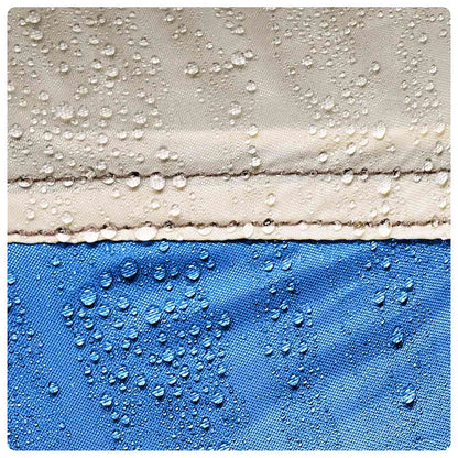 Strandzelt 3 Personen Azurblau Wasserdicht