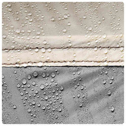 Strandzelt 2 Personen Grau Wasserdicht