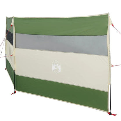 Camping-Windschutz Grün 340x130 cm Wasserdicht
