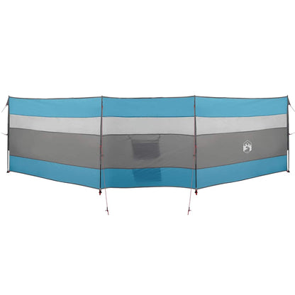 Camping-Windschutz Blau 508x130 cm Wasserdicht