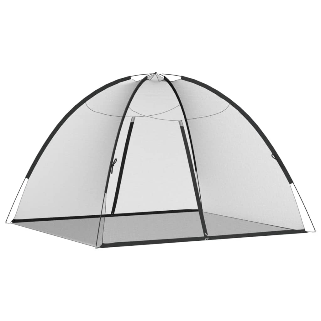 Moskito-Netzzelt Mongolisch 220 Schwarz 200x180x135 cm
