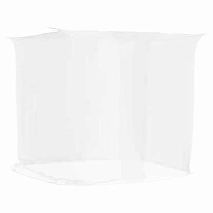 Moskitonetz zum Aufhängen 156 Mesh Weiß 220x100x150 cm