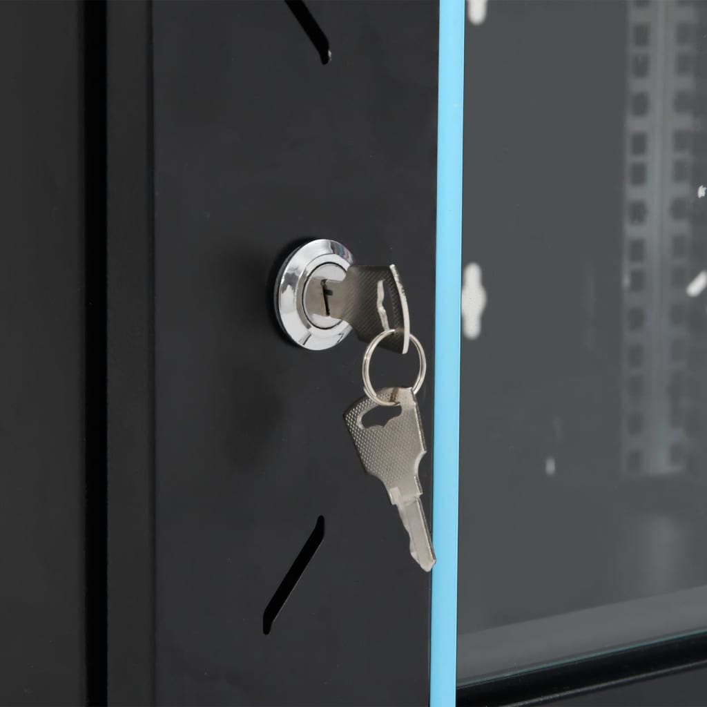 6HE Wandmontierter Netzwerkschrank 19" IP20 53x40x30 cm