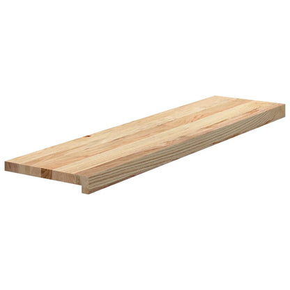 Treppenstufen 16 Stk. Unbehandelt 100x30x2 cm Massivholz Eiche