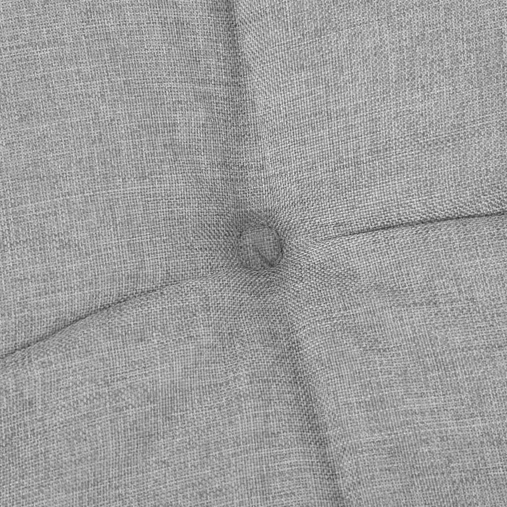 Futon Schlafsofa mit Matratze Weiß 90x206x11 Massivholz Kiefer