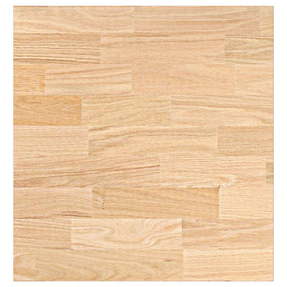 Küchenarbeitsplatte 60x63,5x4 cm Massivholz Eiche Rechteckig