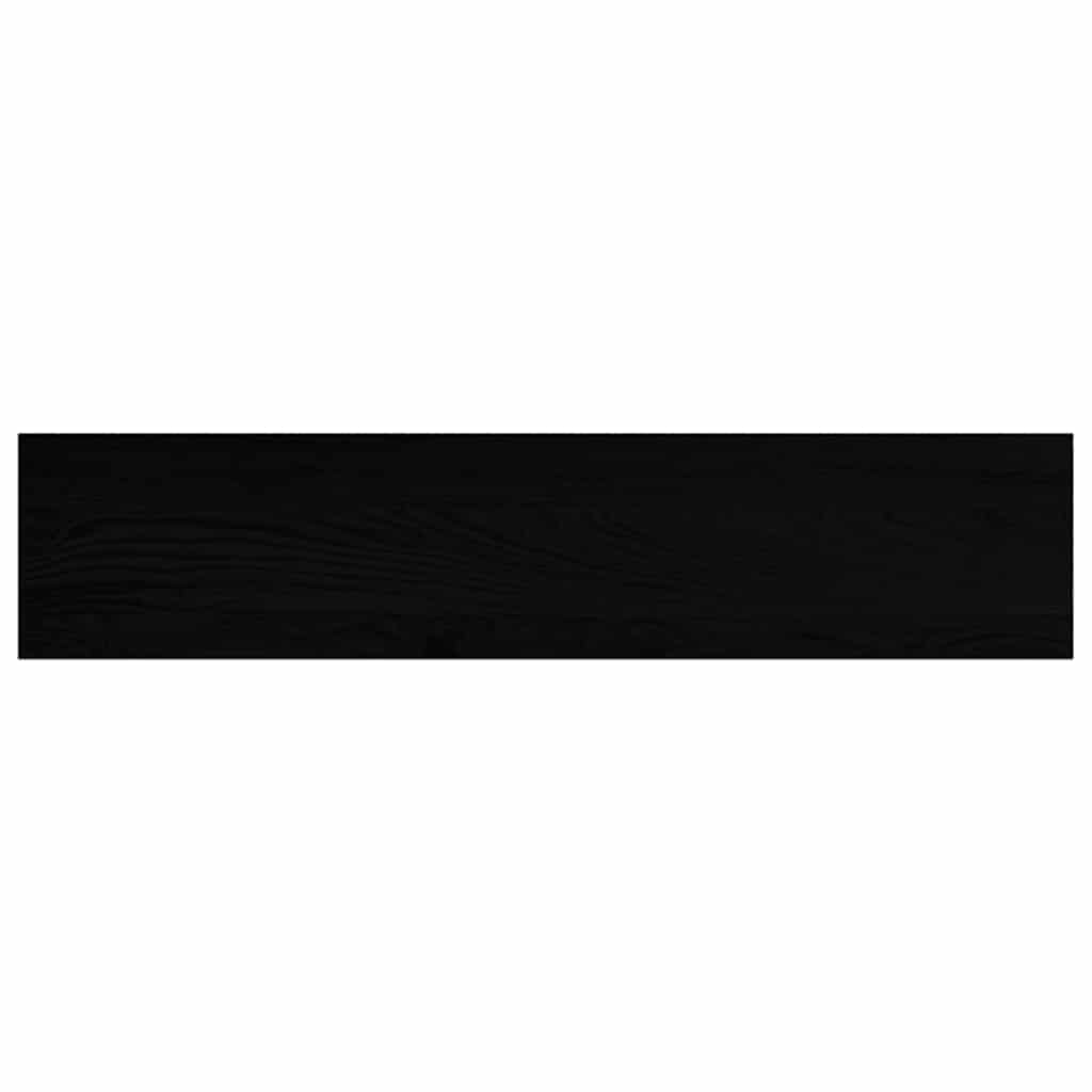 Fensterbänke 2 Stk. Dunkelbraun 70x15x2 cm Massivholz Eiche