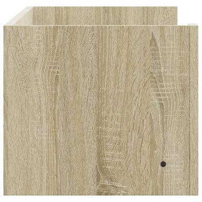 Wandregal Sonoma-Eiche 100x35x30,5 cm Holzwerkstoff