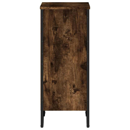 Bücherregal Räuchereiche 50x31x74,5 cm Holzwerkstoff