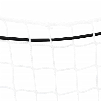 Heunetze 2 Stk. Rund Weiß 75x50 cm PP