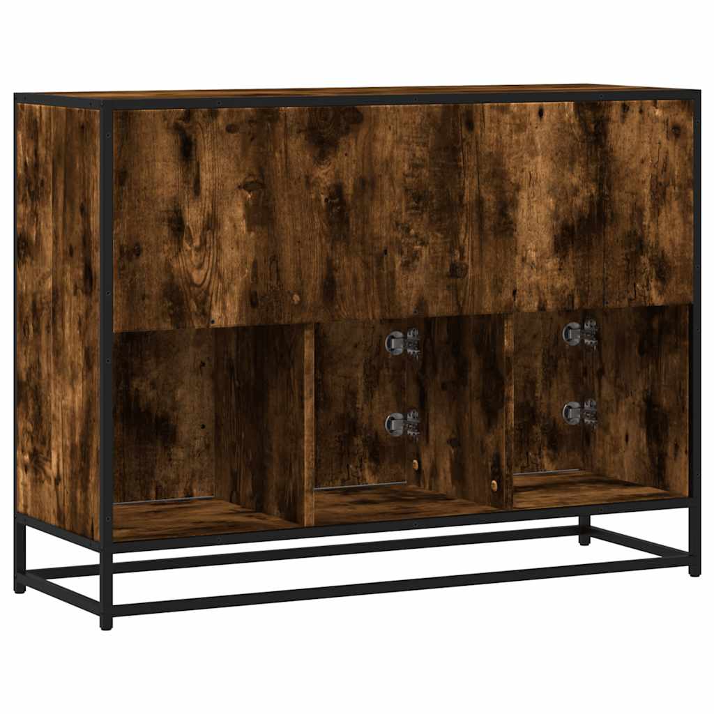 Sideboard Räuchereiche 100x35x76 cm Holzwerkstoff