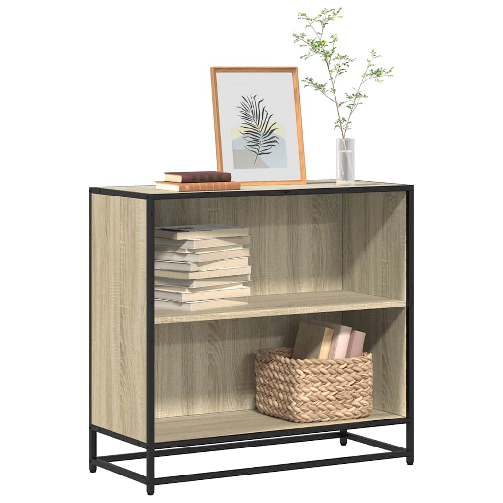 Bücherregal Sonoma-Eiche 80,5x35x76 cm Holzwerkstoff