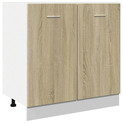 Unterschrank Lyon Sonoma-Eiche 80x46x81,5 cm Holzwerkstoff