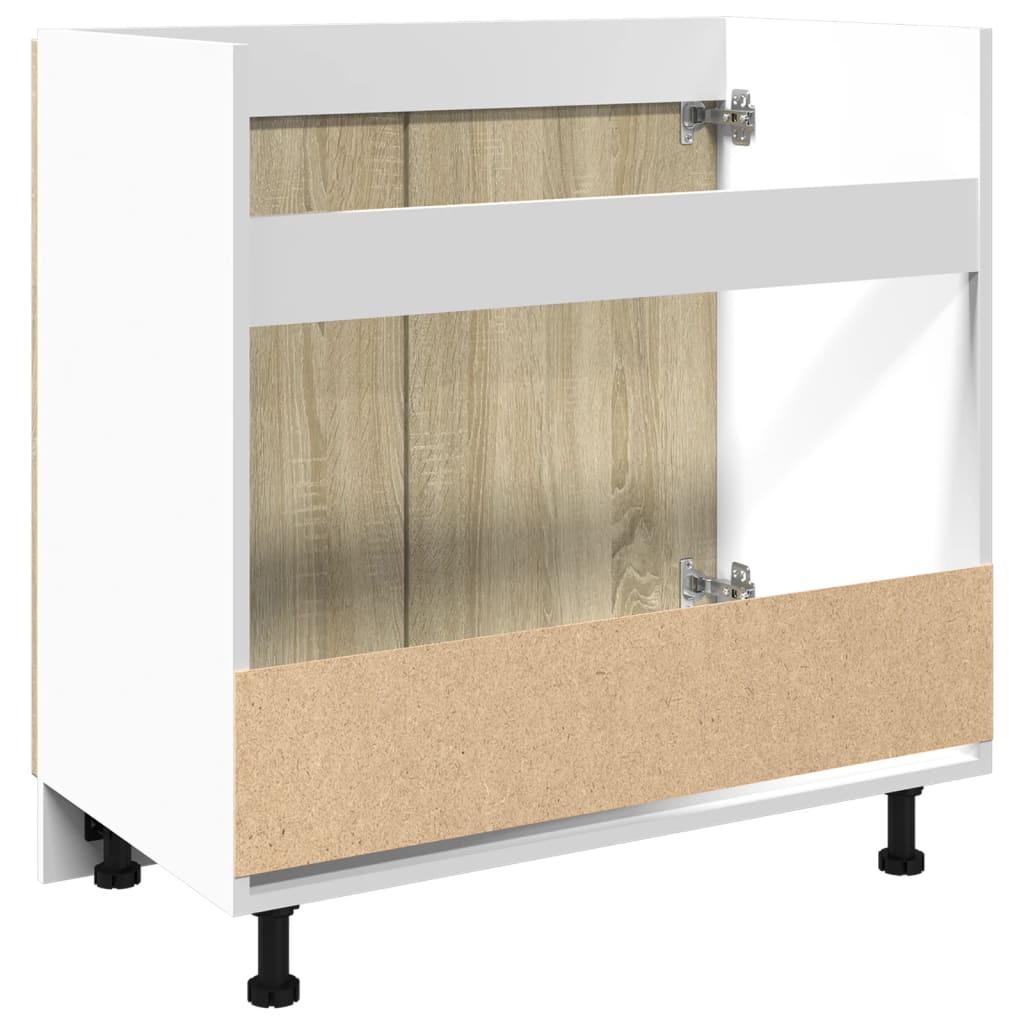 Unterschrank Lyon Sonoma-Eiche 80x46x81,5 cm Holzwerkstoff