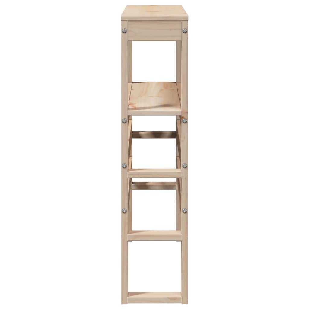 Kopfteil mit Ablagen 90 cm Massivholz Kiefer