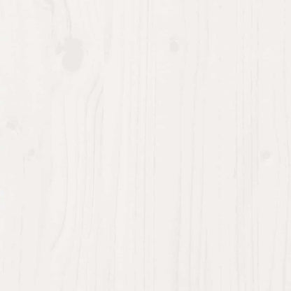 Bettschubladen 2 Stk. Weiß 75x55x17 cm Massivholz Kiefer