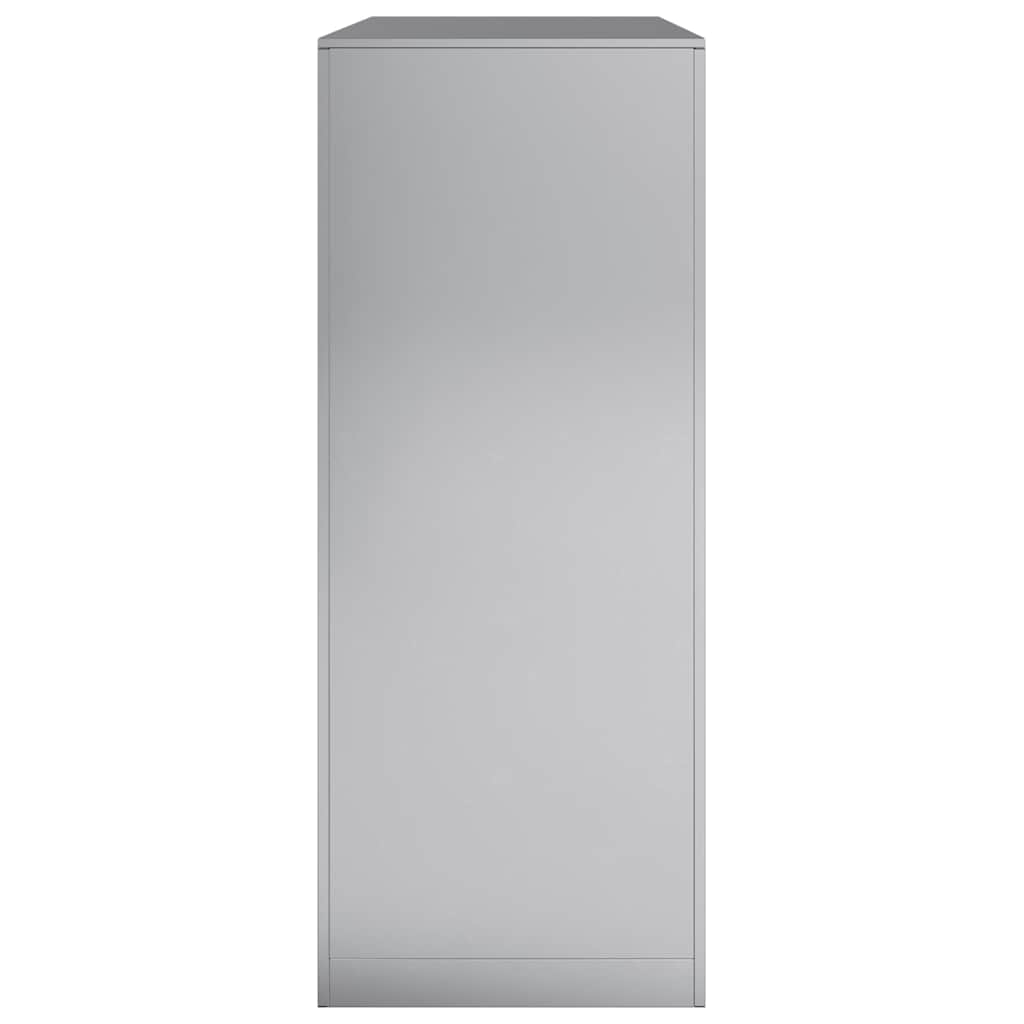 Brennholzregal 100x40x100 cm Verzinkter Stahl