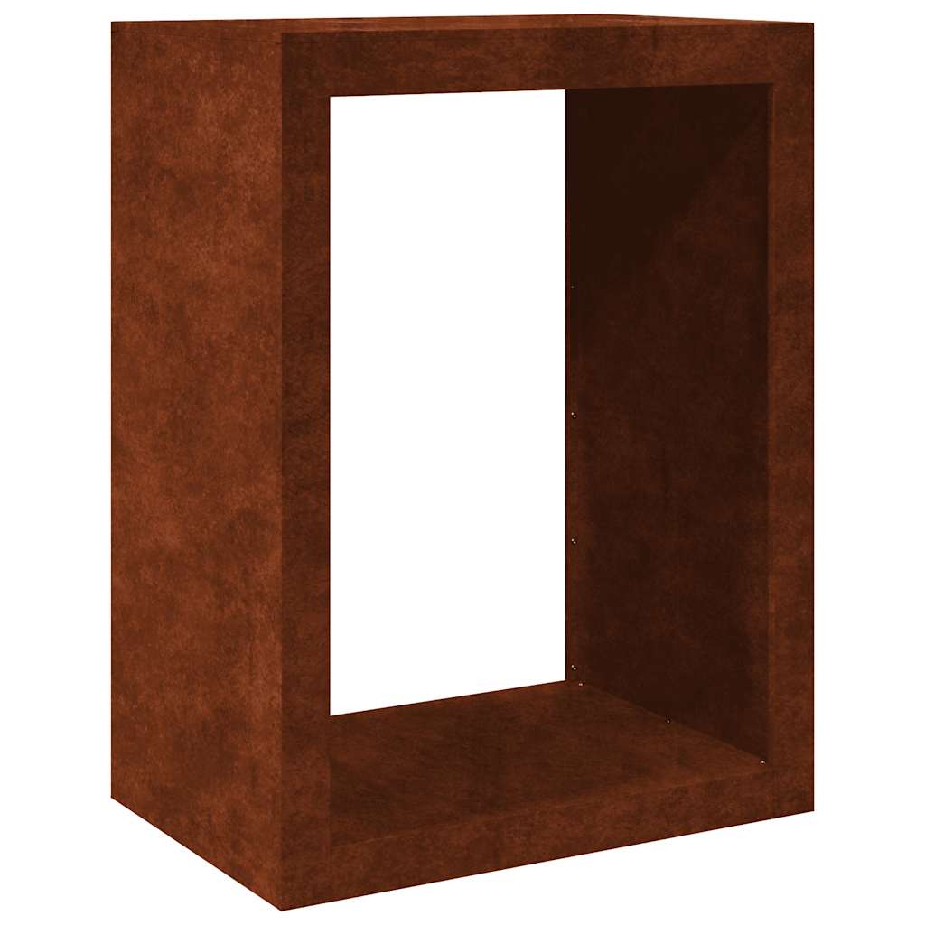 Brennholzregal 60x40x80 cm Wetterfester Stahl