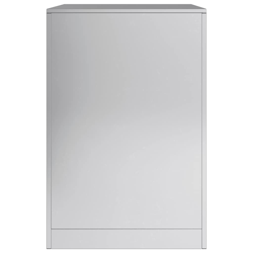 Brennholzregal 60x40x60 cm Verzinkter Stahl