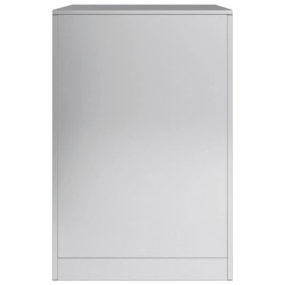 Brennholzregal 60x40x60 cm Verzinkter Stahl