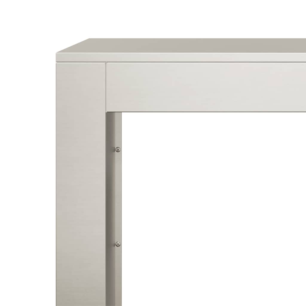 Brennholzregal 60x40x60 cm Wetterfester Stahl