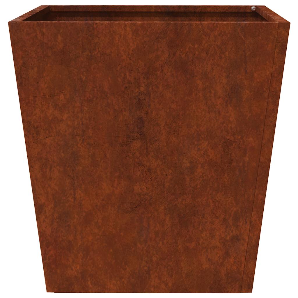 Pflanzkübel 2 Stk. 40x40x40 cm Wetterfester Stahl