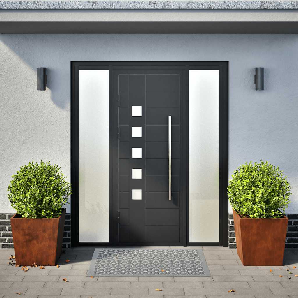 Pflanzkübel 2 Stk. 50x50x50 cm Wetterfester Stahl