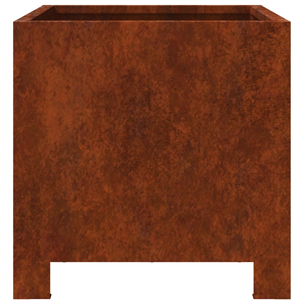 Pflanzkübel 2 Stk. 30x30x30 cm Wetterfester Stahl