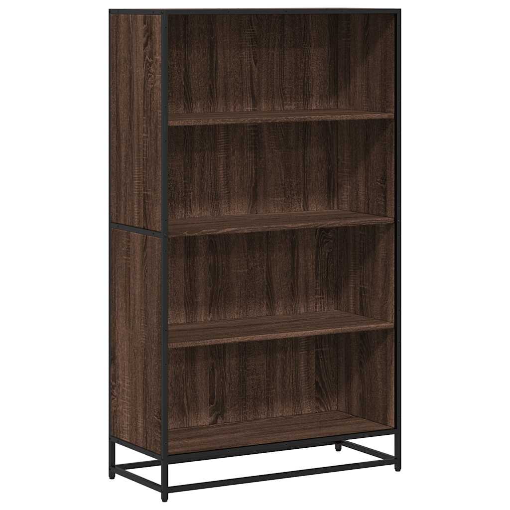 Bücherregal Braun Eichen-Optik 80,5x35x139 cm Holzwerkstoff
